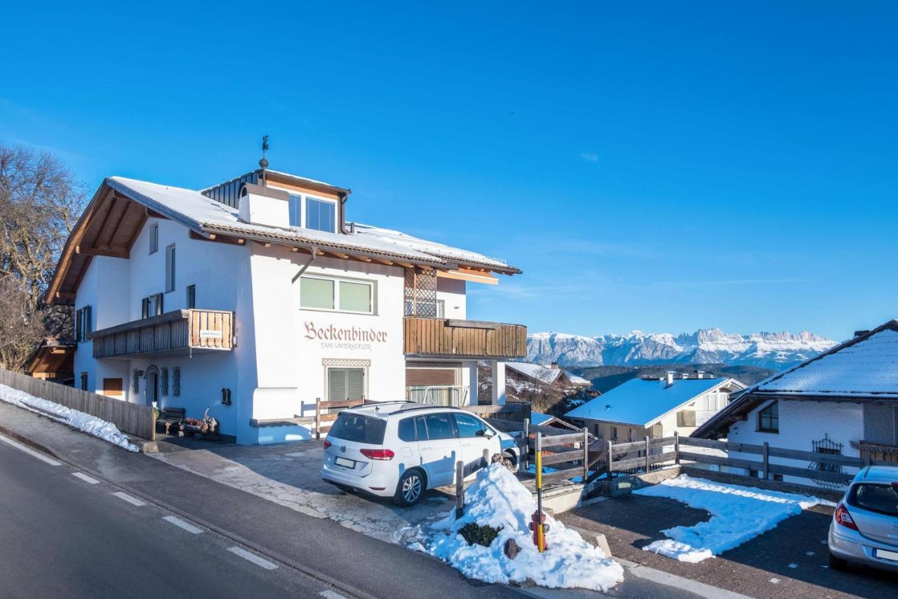 Beckenbinder Apartement Schlern San Genesio Atesino Luaran gambar